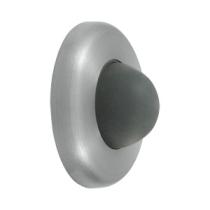 Deltana WBC250 Solid Brass Convex Flush Wall Mounted Bumper Stainless Steel