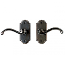 Rocky Mountain E701 Arched Escutcheon with choice of Knob or Lever