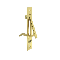 Deltana EP475-3 Edge Pull 4" Polished Brass