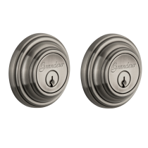 Grandeur Georgetown Double Cylinder Deadbolt Antique Pewter (AP)