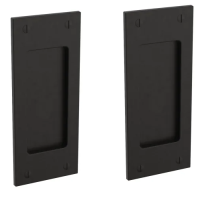 Baldwin Estate PD006.102.FD Santa Monica Full Dummy Sliding Pocket Door Set 