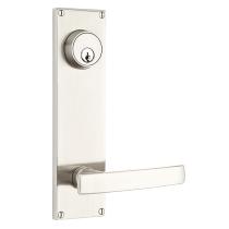 Emtek 8014, 8114, 8214 Modern 9-1/2" Keyed Sideplate with Geneva Lever 