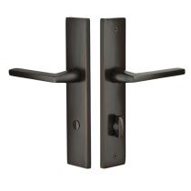 Emtek 8241 Modern Rectangular Style Stretto Narrow Trim Non Keyed Sideplate