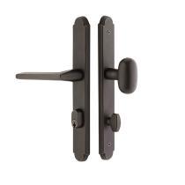 Emtek 4444 Sandcast Bronze Arched Style Stretto Narrow Trim Keyed Sidepl