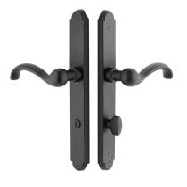 Emtek Sandcast Bronze 4243 Arched Style Stretto Narrow Trim Non Keyed Si