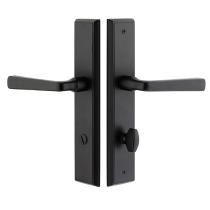 Emtek 5241 Sandcast Bronze Rectangular Style Stretto Narrow Trim Non Keyed S
