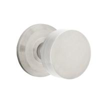 Emtek Stainless Steel Round Door Knob with Beveled Rose