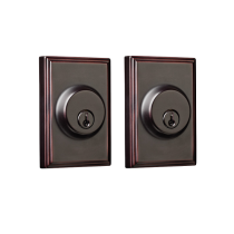 Weslock 3772 Woodward Double Cylinder Oil Rubbed Bronze (10B)