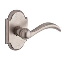 Baldwin Reserve Arch Lever shown with Arch Rose (RAR) in White Bronze (492)