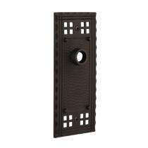 Nostalgic Warehouse Craftsman Plate Without Keyhole Privacy Oil Rubbed Bronze 