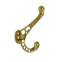 Nostalgic Warehouse CHKVIC Victorian Coat Hook Polished Brass (PB)