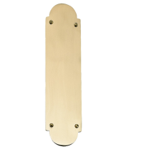 Brass Accents Palladian Traditional Push Plate