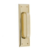 Brass Accents Quaker Pull Plate