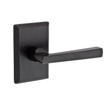 Baldwin Reserve Taper Lever shown with Square Rose (RSR) in Dark Bronze (481)