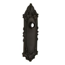 Nostalgic Warehouse Victorian Plate Without Keyhole Passage Oil Rubbed Bronze 