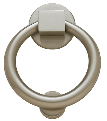 Baldwin 0195 Ring Knocker in Satin Nickel (150)