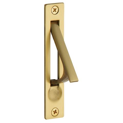 Baldwin 0465 Edge Pull in Satin Brass (040)