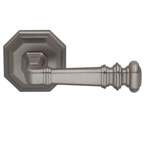 Omnia 101 Lever Latchset Satin Nickel (US15)