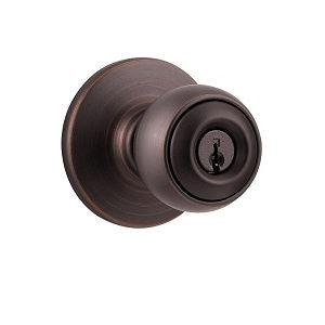 Kwikset 400P-SMT SmartKey Entry 11P Venetian Bronze