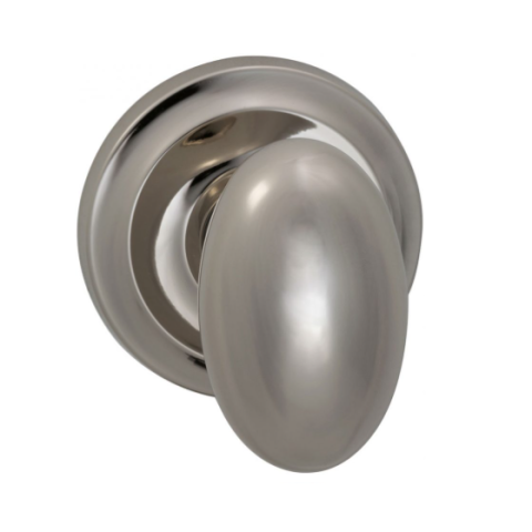 Omnia 432 Knob Latchset Polished Nickel (US14)