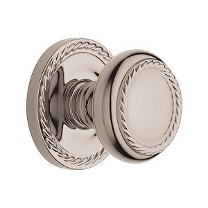 Baldwin Estate 5064 door Knob Set Lifetime Polished Nickel (055)