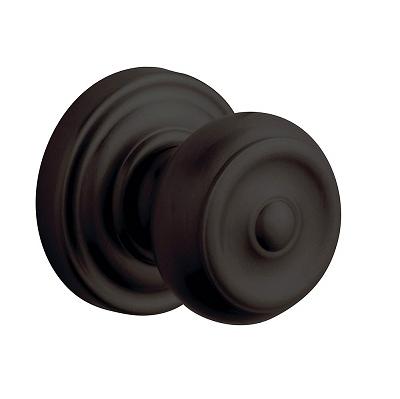 Baldwin Estate Pre-Configured 5020 Colonial Door Knob Set 102 Oil Rubbed Bronze