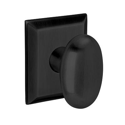 Baldwin Oval Knob Door Knob Set 5024.MR.R033.PS 