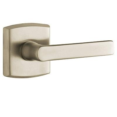 Baldwin Estate Pre-Configured 5485V Soho Lever Set 056 Lifetime Satin Nickel
