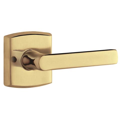 Baldwin Estate 5485V Soho Lever Set shown in Lifetime Polished Brass (003)