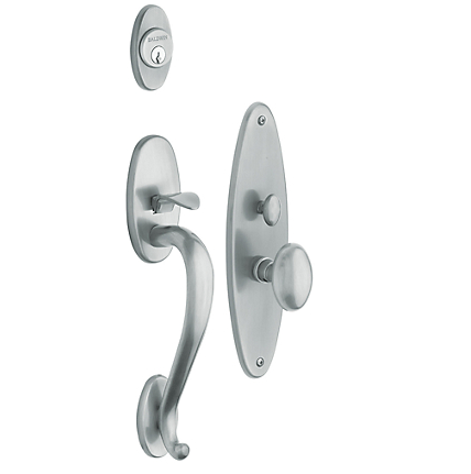 Baldwin Estate 6560 Lexington Mortise Handleset Satin Chrome (264)