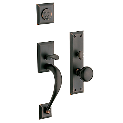 Baldwin Estate 6571 Concord Mortise Handleset Venetian Bronze (112)