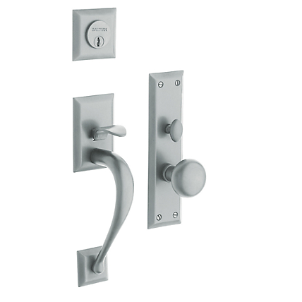 Baldwin Estate 6571 Concord Mortise Handleset Satin Chrome (264)