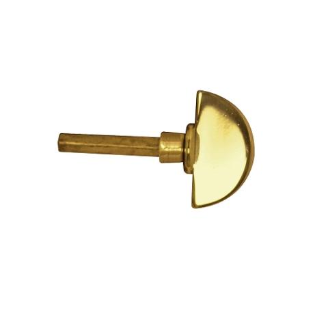 Baldwin Estate 6720 Turn Knob Lifetime Brass (003)