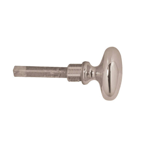 Baldwin Estate 6721 Turn Knob Lifetime Polished Nickel (055)