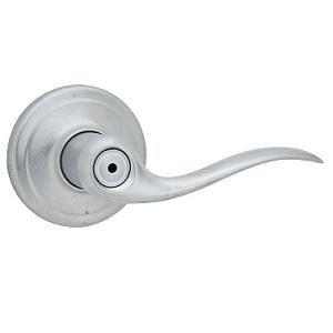 Kwikset Tustin 730TNL Privacy 26D Satin Chrome