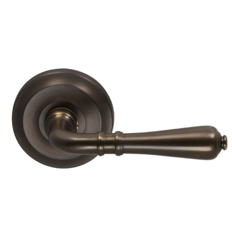 Omnia 752 Lever Latchset Antique Bronze (US5A)