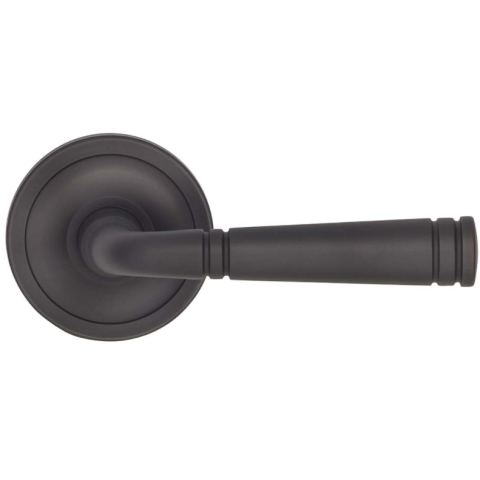 Omnia 753ED67.10B Edged Door Lever Set from the Arc Collection