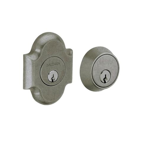 Baldwin 8253 Double Cylinder 452 Distressed Antique Nickel