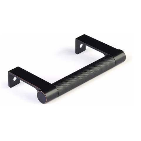 Emtek Select 84080.EDGR.KN Knurled Cabinet Edge Pull Oil Rubbed Bronze (10B)