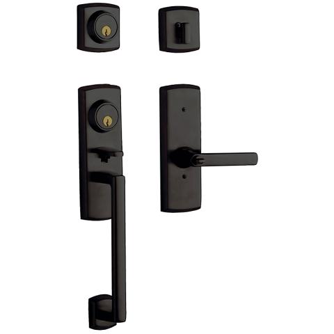 Baldwin 85385 Soho Handleset w/Soho Lever in Oil Rubbed Bronze (102)