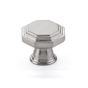 Emtek 86465, 86466 Transitional Heritage Midvale Cabinet Knob Satin Nickel
