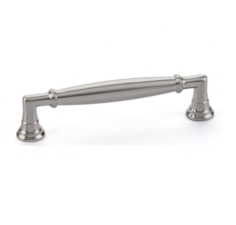 Emtek 86475 Transitional Heritage Westwood Cabinet Pull Satin Nickel