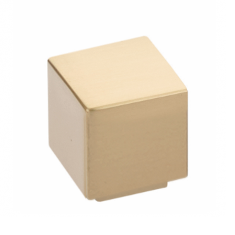 Emtek 86701 Modern Rectangular Allerton Cabinet Knob Satin Brass (US4)