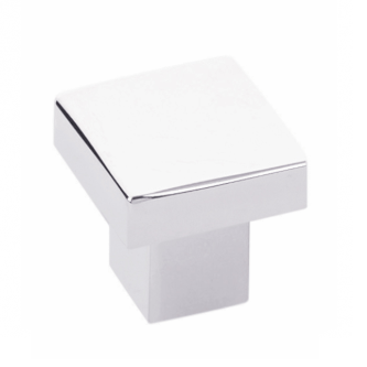 Emtek 86702 Modern Rectangular Hunter Cabinet Knob Polished Nickel (US14)