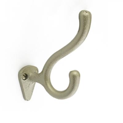 Emtek 86106 Sandcast Bronze Robe Hook Tumbled White Bronze (TWB)