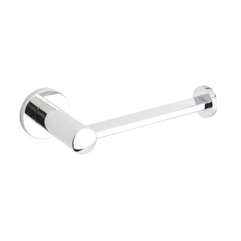 Emtek Modern Brass Paper Holder with Small Brass Disc 2804