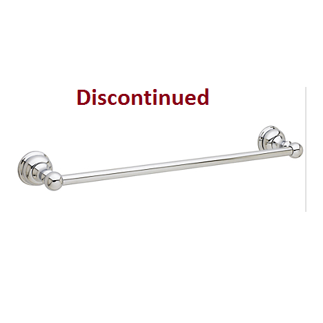 Baldwin 18" Laguna Towel Bar Polished Chrome (260)