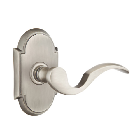 Emtek Cortina Door lever #8 Rose Antique Pewter (US15A)