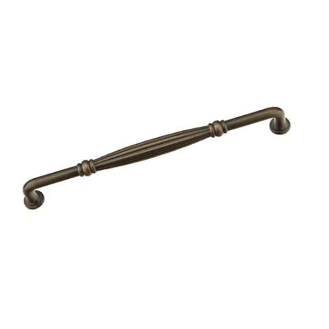 Emtek Tuscany Bronze Fluted Appliance Pull 86347, 86348 Medium Bronze Patina