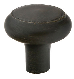 Emtek Sandcast Bronze Barn Cabinet Knob 86338, 86339, 86340